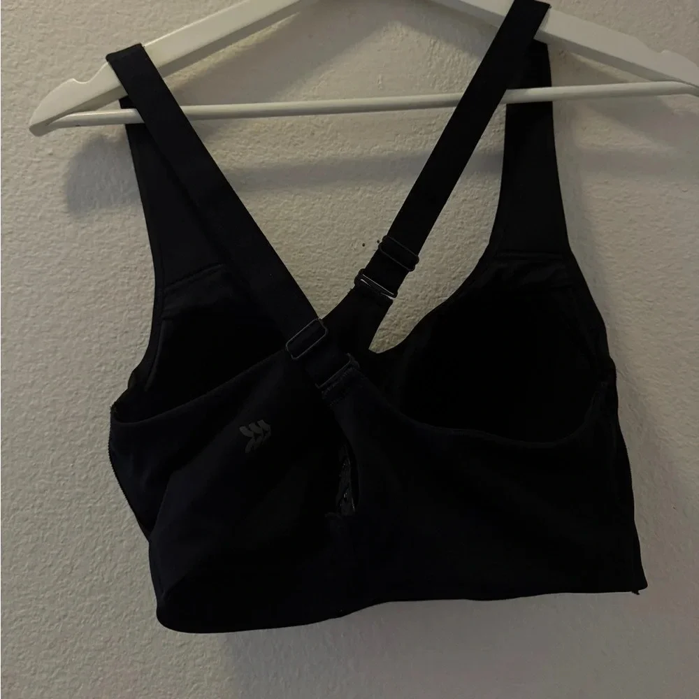 Black Sports Bra - Picture 2 of 2